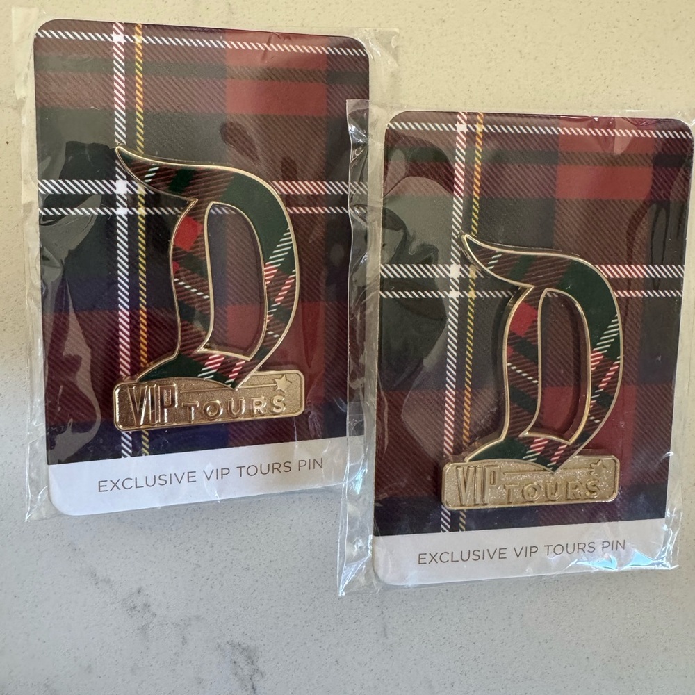 TWO- Disneyland VIP tours pin